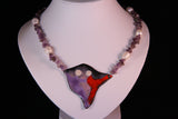 Change Of Scenery Amethyst & Enamel Necklace