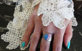 A Lasting Love Enamel Silver Ring