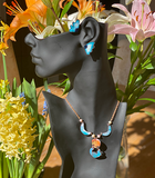 Cancer Enamel Earrings