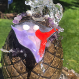 Change Of Scenery Amethyst & Enamel Necklace
