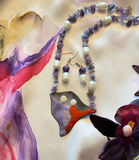 Change Of Scenery Amethyst & Enamel Necklace